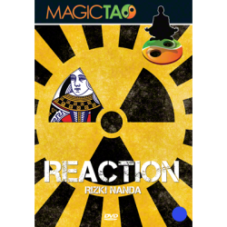 (image for) Reaction (Blue) DVD and Gimmick by Rizki Nanda and Magic Tao - DVD