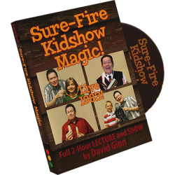 (image for) Sure Fire Kid-show Magic by David Ginn - DVD