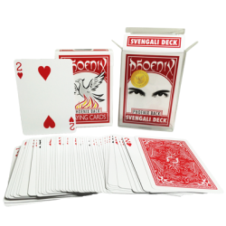 (image for) Phoenix Svengali Deck Red (Casino Quality) by Card-Shark - Trick