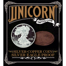(image for) Silver - Copper coin by Unicorn Gaffed Coin - Trick