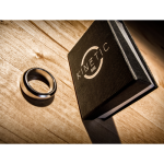 (image for) Kinetic PK Ring (Silver) Beveled size 11 by Jim Trainer - Trick