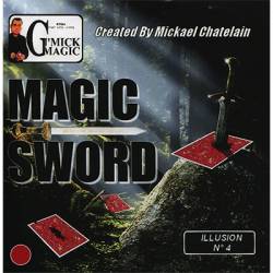 (image for) Magic Sword Card (Red)by Mickael Chatelain - Trick