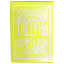 (image for) Tally Ho Reverse Circle back (Yellow) Limited Ed. by Aloy Studios / USPCC