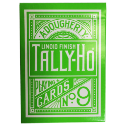 (image for) Tally Ho Reverse Circle back (Green) Limited Ed. by Aloy Studios / USPCC