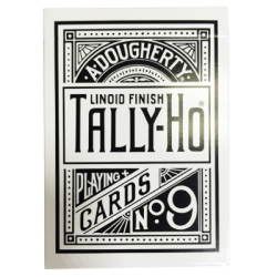 (image for) Tally Ho Reverse Circle back (White) Limited Ed. by Aloy Studios / USPCC