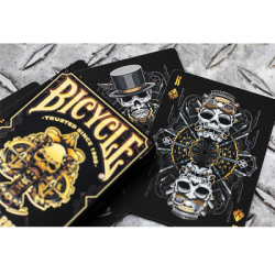 (image for) Bicycle Steampunk Bandit Deck (Black) by Gamblers Warehouse