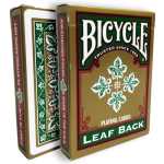 (image for) Bicycle Leaf Back Deck (Green) by Gambler's Warehouse