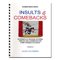 (image for) Insults & Comebacks (Spiral Bound) by Aldo Colombini - Book