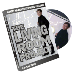 (image for) The Living Room Project Vol 1 (Gaff Coins) by Jeremy Pei and Xristo Magic - DVD