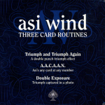(image for) Three Card Routines by Asi Wind - DVD