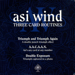 (image for) Three Card Routines by Asi Wind - DVD