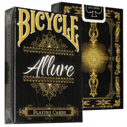 (image for) Bicycle Allure Black Deck by Gambler's Warehouse