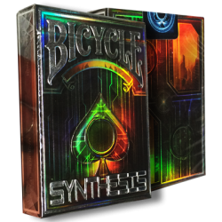 (image for) Bicycle Synthesis Blue Limited Edition Deck by Gambler's Warehouse