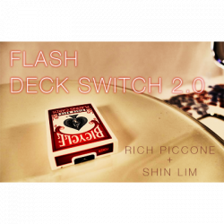 (image for) Flash Deck Switch 2.0 (Improved / Red) by Shin Lim - Trick