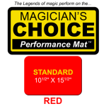 (image for) Standard Close-Up Mat (RED - 10.5x15.5) by Ronjo - Trick