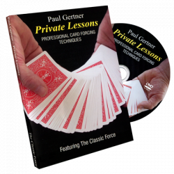 (image for) Professional Card Forcing by Paul Gertner - DVD