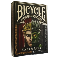(image for) Bicycle Elves and Orcs Deck by Nat Iwata