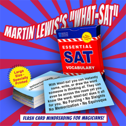 (image for) What - SAT (SAT Test) by Martin Lewis - Trick