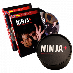 (image for) Ninja+ Deluxe SILVER (Gimmicks & DVD) by Matthew Garrett - Trick