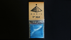 (image for) Silk 9 inch (Teal) by Pyramid Gold Magic
