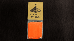 (image for) Silk 9 inch (Orange) by Pyramid Gold Magic