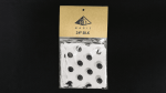 (image for) Silk 24 inch (White with Black Polka Dots) by Pyramid Gold Magic