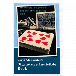 (image for) Signature Invisible Deck by Scott Alexander - Trick