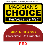 (image for) Super Classy Close-Up Mat (RED, 34 inch) by Ronjo - Trick