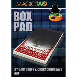(image for) Box Pad (RED) DVD and Gimmick by Gary Jones and Chris Congreave - Tricks