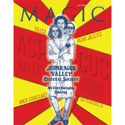 (image for) Magic Magazine "Asparagus Valley Cultural Society" September 2015 - Book