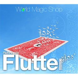 (image for) Flutter (DVD and Gimmick) by Rizki Nanda and World Magic Shop - DVD