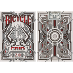 (image for) Bicycle Grid 2.0 Red Limited Edition by Gamblers Warehouse - Trick