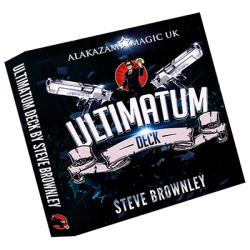 (image for) Ultimatum Deck (Blue) by Steve Brownley and Alakazam Magic - Trick