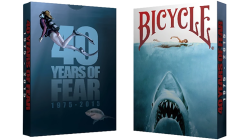 (image for) Bicycle 40 Years of Fear Jaws Playing Card by Crooked Kings