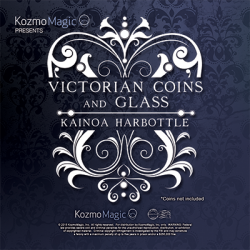 (image for) Victorian Coins and Glass (Gimmicks and Online Instructions) by Kainoa Harbottle and Kozmomagic - Trick