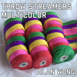 (image for) Throw Streamers Multi (30 Head / 10 pk.) by Alan Wong - Trick