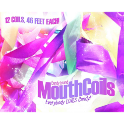 (image for) Mouth Coils 46 foot (Rainbow) by Candy Brand - Trick