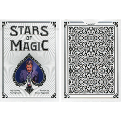 (image for) Stars of Magic (White) Playing Cards