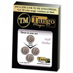 (image for) Three in One (Half Dollar) Set (D0173) by Tango - Trick