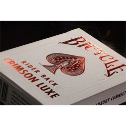 (image for) Bicycle Rider Back Crimson Luxe (Red) by US Playing Card Co