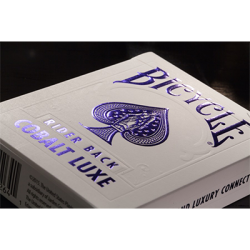 (image for) Bicycle Rider Back Cobalt Luxe (Blue) by US Playing Card Co