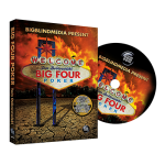 (image for) Big Four Poker (DVD and Gimmick) by Tom Dobrowolski and Big Blind Media - DVD