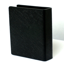 (image for) LN Leather playing card Guard (Black) by LectureNote - Trick