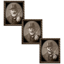 (image for) Changing Portrait - Uncle Jed (5 x 7) by Eddie Allen - Trick