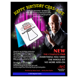 (image for) Signature Edition Happy Birthday Card Rise by Martin Lewis