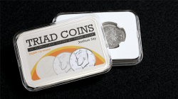 (image for) Triad Coins (UK Gimmick and Online Video Instructions) by Joshua Jay and Vanishing Inc. - Trick