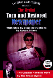 (image for) Slydini Newspaper Tear (With DVD) by Rocco Silano - Trick