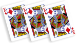 (image for) Flash Poker Card King of Diamonds (Ten Pack) - Trick