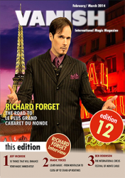 (image for) VANISH Magazine February/March 2014 - Richard Forget eBook DOWNLOAD