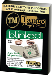 (image for) Tango Blinked Right Handed (Gimmick and Online Instructions) V0016 by Tango Magic - Trick